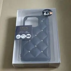 CECIL McBEE iPhone15Pro ネイビー ケース