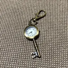 アンティークウォッチ レトロ キーホルダー クウォーツ 懐古 鍵 キー
