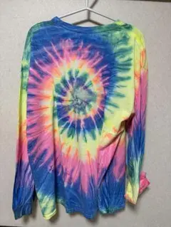 タイダイ　長袖Tシャツ　ロンT　XL　美品