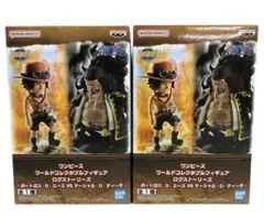 ワンピース　ワーコレ　フィギュア　エース vs ティーチ　2個セット
