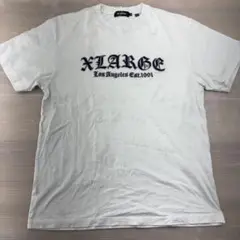 $ XLARGE ホワイト クルーネックTシャツ