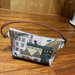 猫柄ポーチ
