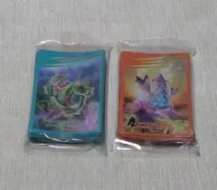 ポケモンカード　スリーブ　デッキシールド　レックウザ　ジュラルドン　各６０枚