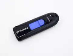 Transcend USBメモリ 64GB USB3.1 Gen1 ブラック