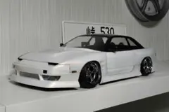 【新品】ABCホビー1/10ドリフトラジコンロケットバニー 180SX ラジコンドリフト】50歳でドリラジできるかな？ NEW BODY 製作