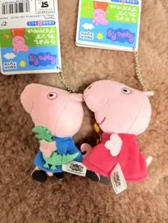 【peppa pig】ペッパピッグ フレンズ ぬいぐるみマスコット 8個セット 61yMKrgh3DL._AC_UL210_SR210,