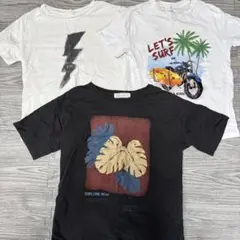 ZARA ザラ 男の子 半袖 Tシャツ 3枚セット 110-116