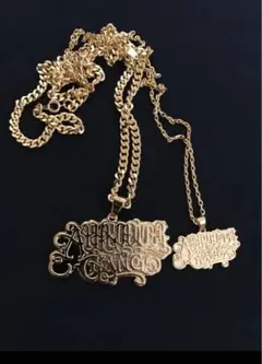 【値下げ❗️】真鍮ゴールド装飾ネックレス ストーン付き 麻 舐達麻 2025年最新】aphrodite gang ネックレスの人気アイテム - メルカリ