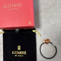 新品ALEXANDRE DE PARISアレクサンドルドゥパリハートポニーゴム