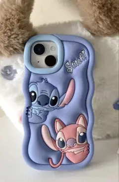 iPhone用 スティッチ＆エンジェル スマホケース