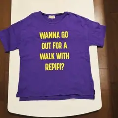 repipimario 紫色 Tシャツ M