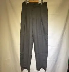 bukht ウールスラックス プレーンフロント