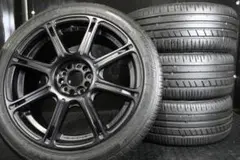 WORK EMOTION XC8 メッキ17インチ　9Jプラス17 最大サイズ WORK EMOTION XC8 17インチ 8J +50 5H-114.3 車 - タイヤ・ホイール