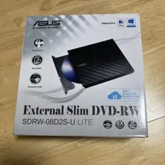 ASUS外付けDVDドライブ SDRW-08D2S-U LITE