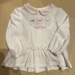 メゾピアノ　うさぎ3匹　平面うさぎ　80cm