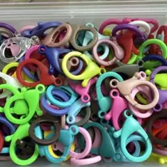 プラスチック カニカン まとめ売り 243個
