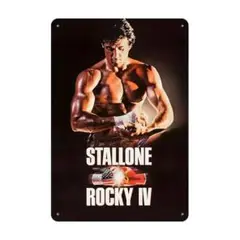 『ロッキー4』映画ポスター メタルサイン インテリア雑貨