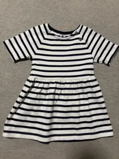 Petit Bateau 半袖ワンピース 3ans/95cm