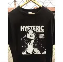 HYSTERIC GLAMOUR グラフィックTシャツ ブラック