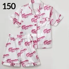 新品　コギャル　KOGYARU パジャマ　半袖　上下セット　150㎝　ホワイト