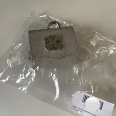 SATUR keyring leather Airpods case ノベルティ