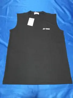 ヨネックス　ユニノースリーブシャツ　ブラック黒　Ｍ