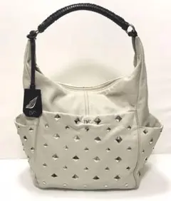DVF ダイアンフォンファステンバーグ ハンドバッグ スタッヅ レア物☆