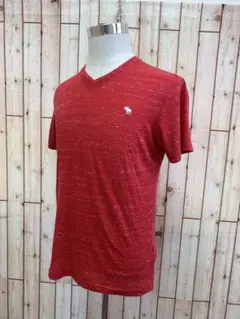 ⭐︎Abercrombie&Fitch⭐︎メンズ薄手ＶネックTシャツM【中古】a23