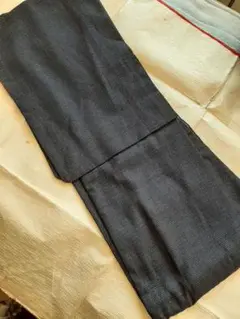 重要無形文化財 結城紬 松坂屋謹製 新品 藍色 100亀甲