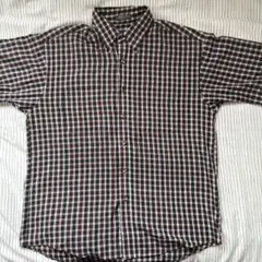 Van Heusen 90s チェック半袖シャツ