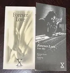 X JAPAN Forever Love 8cm CD2枚セット