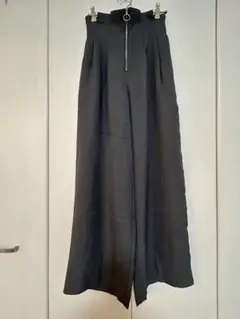 【新品】ナイスクラップ フロントジップワイドパンツ
