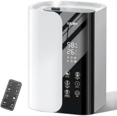 【新品・未使用】WUBY 大容量 6L 超音波式 ハイブリッド式加湿器