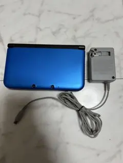 ニンテンドー3DS LL ブルー 本体、充電器付、中古動作品
