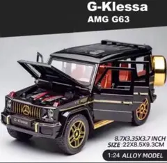 新品　メルセデスベンツAMG G63-ミニカー　亜鉛合金車,1:24