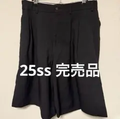 25ss コムデギャルソンオムプリュス　ツータック ショーツ　Mサイズ