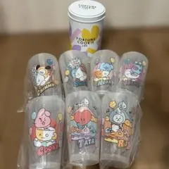 BT21 一番くじ クリアタンブラー 7種類