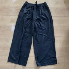 ドニーユ DONEEYU ワイドパンツ 黒 グレイ
