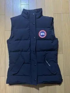 【超美品】CANADA GOOSE カナダグース ダウンベスト レディースXS