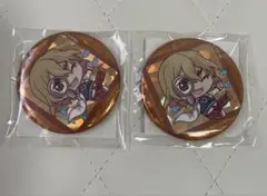 Dr.STONE　七海龍水　キャラ福くじ　ミニキャラ　ホログラム缶バッジ　セット