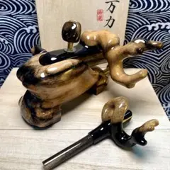 黒柿万力 黒柿竿枕　ヘラブナ Amazon | ヘラブナ万力 天然木黒柿 大砲万力 中型万力 ロッド