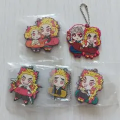 鬼滅の刃 ばんちょうこう ラバーマスコット ラバマス 煉獄杏寿郎 まとめ セット