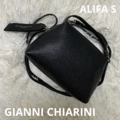 【美品】ジャンニキャリーニ　アリファ　S ショルダーバッグ　2way 　レザー