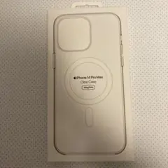 新品未開封iPhone14 Pro Max Clear Case MagSafe