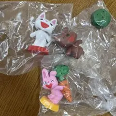 ノンタン　ガチャガチャ　バブルヘッドドール