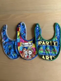 party partyスタイ3枚セット50〜80サイズ