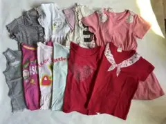 【送料込】　まとめ売り　10着　夏　女の子　100サイズ