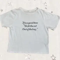 apres jour ロゴtシャツ