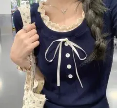 バレエコア ウィッシュコア トップス