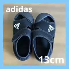 adidas ブラック サンダル 13cm 水陸両用